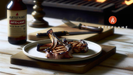 Wyoming Grilled Wild Boar Chops on Arteflame