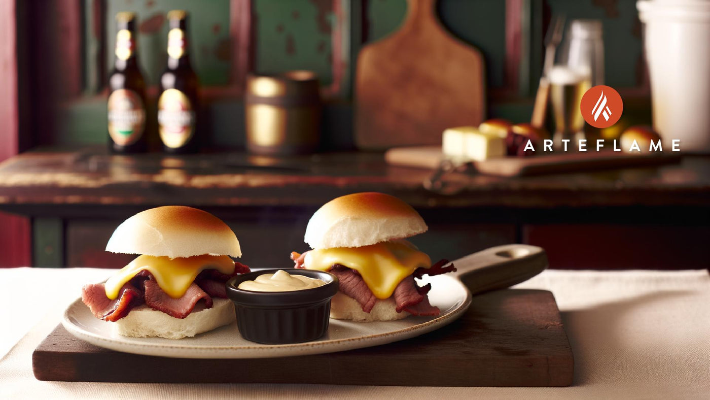 Irish Roast Beef and Horseradish Sliders