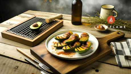 Korean Spiced Grilled Avocado on Arteflame Grill