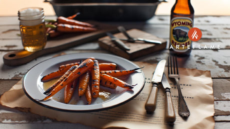 Grilled Honey Glazed Carrots Wyoming Style