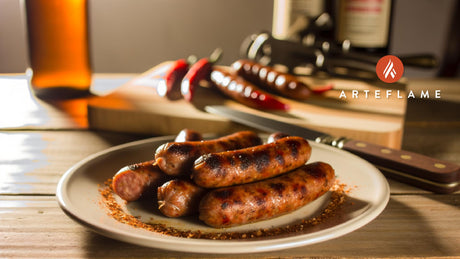 Montana Spicy Bison Sausages on the Arteflame Grill