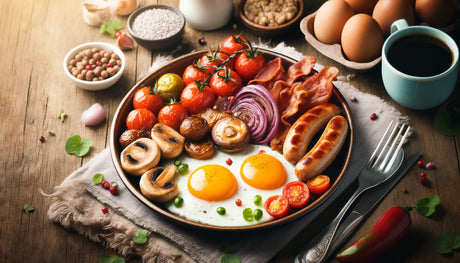 delightful image of a hearty grilled breakfast, perfect for starting your day!