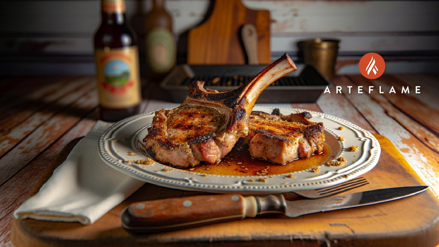 Missouri Grilled St. Louis Pork Chops