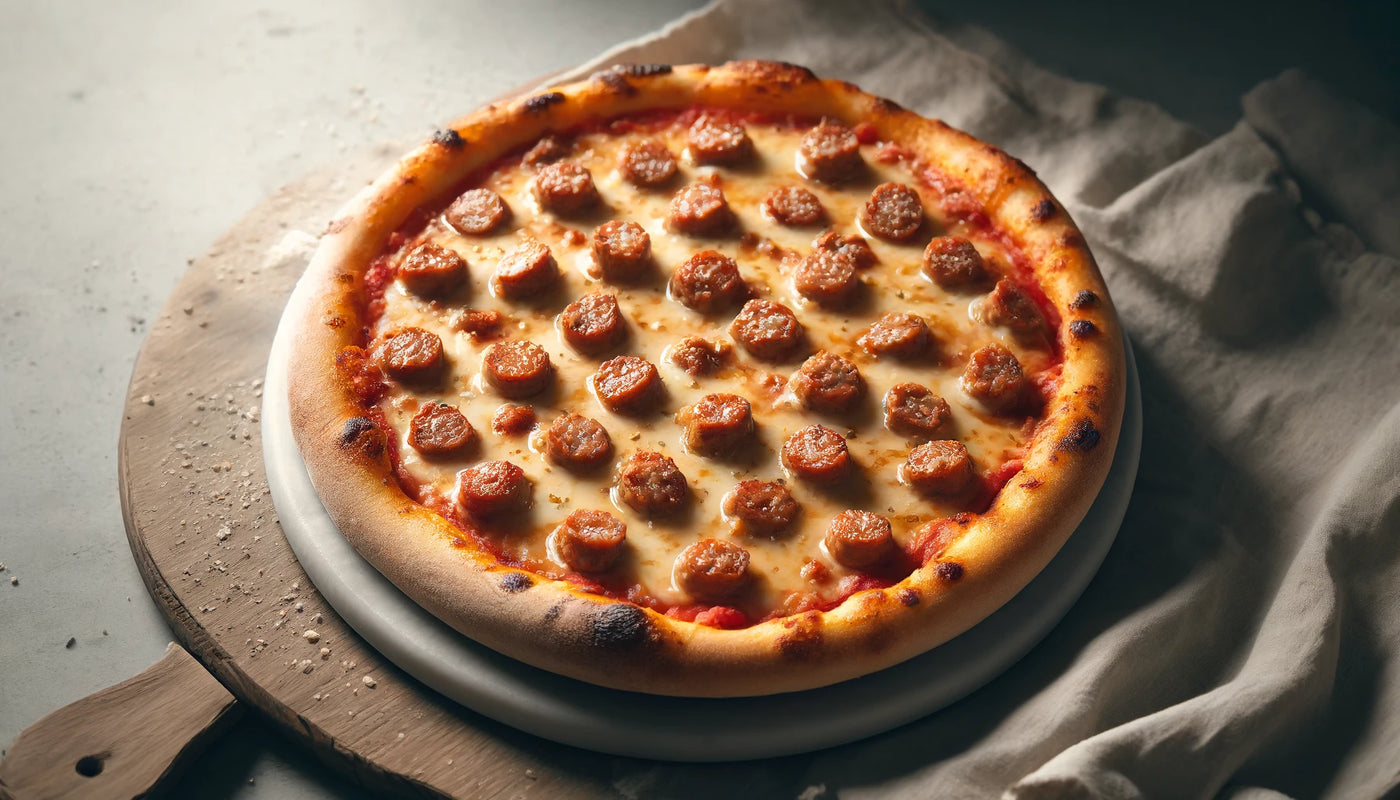 Sausage pizza