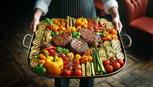 Platter Full Of Grilled Food