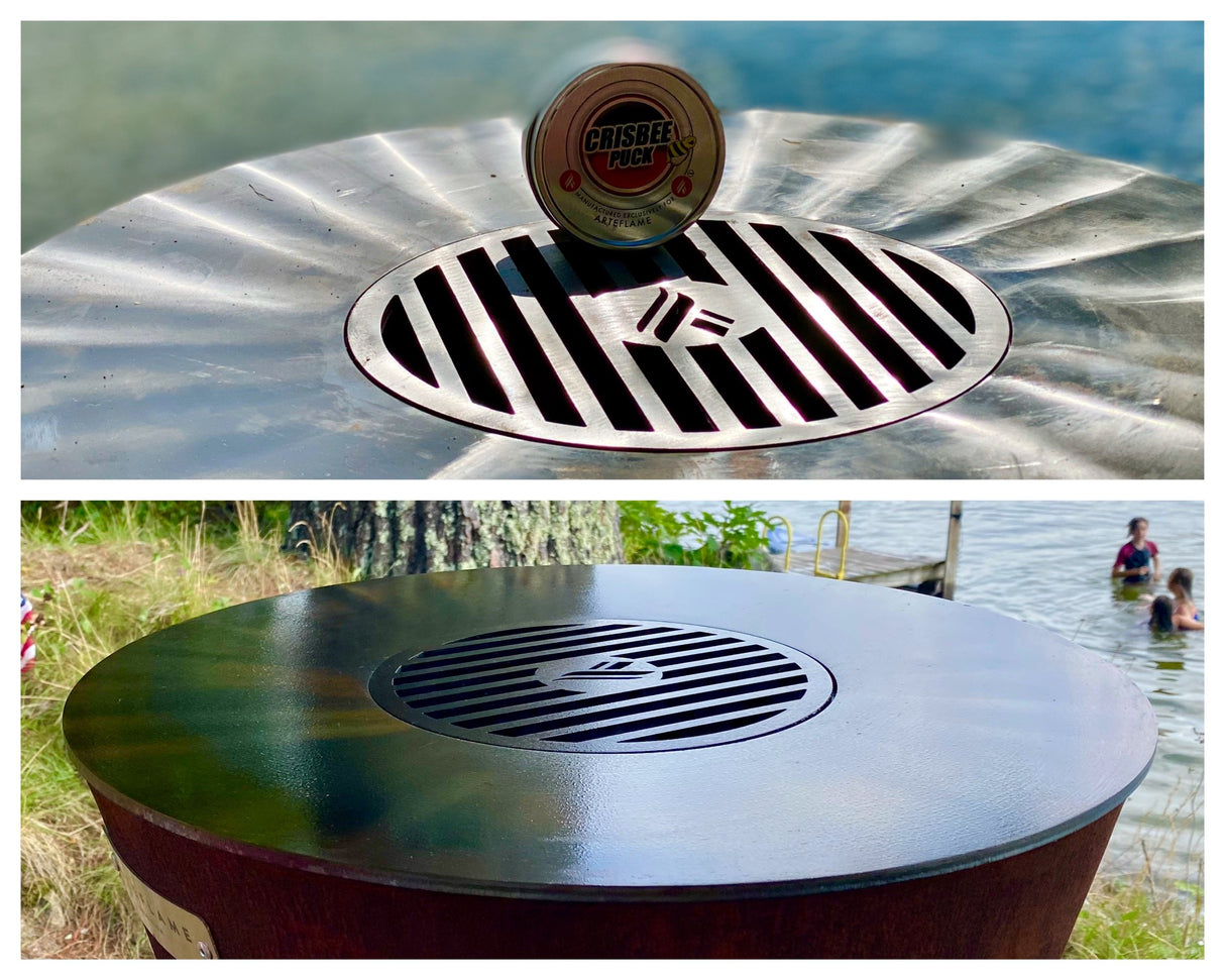 Crisbee® Seasoning Puck — For Arteflame Carbon-Steel Cooktops & Inserts