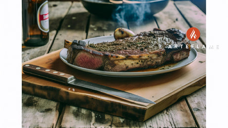 Smoky Austrian Alpine Ribeye Steak on Arteflame Grill