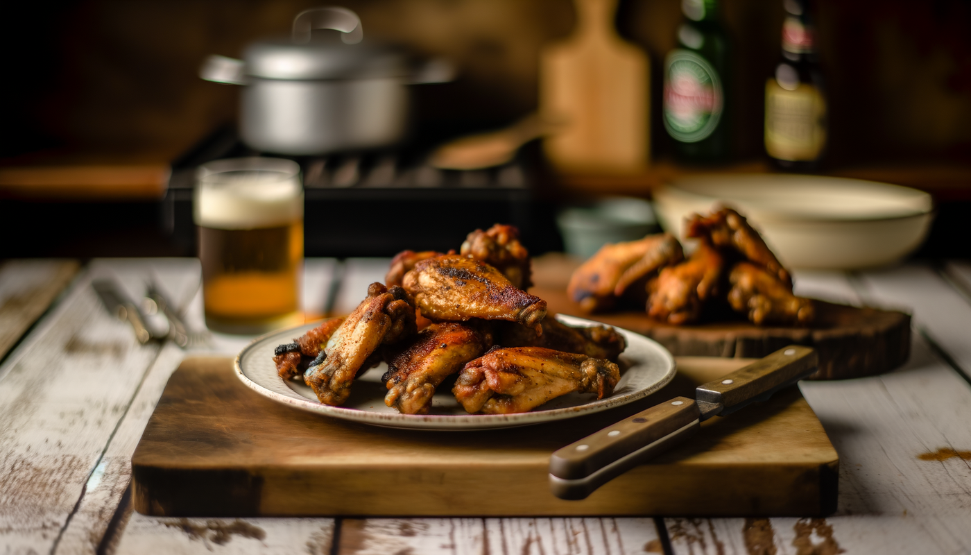 Indiana Amish-Style Grilled Chicken Wings