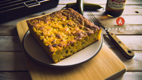 Arizona Jalapeño Cheddar Grilled Cornbread