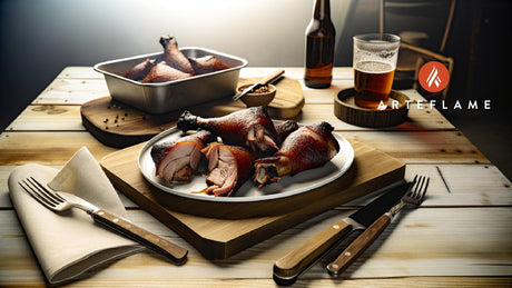 Iowa-Style Smoked Turkey Legs on the Arteflame Grill