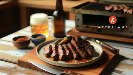 Hawaiian Togarashi Grilled Steak on Arteflame
