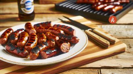 Kentucky BBQ Smoked Sausage Medley on Arteflame Grill