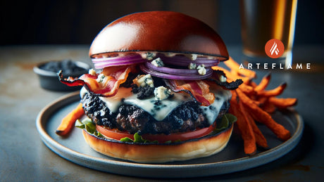 Black and Blue Burgers: A Bold and Flavorful Grilled Burger