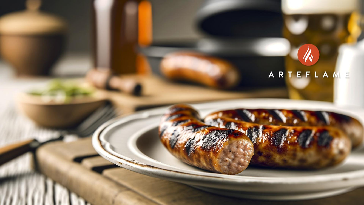 Polish Grilled Wild Boar Sausages
