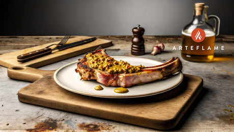 Norwegian Horseradish-Smoked Pork Chop