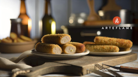 Welsh Glamorgan Sausages on the Arteflame Grill