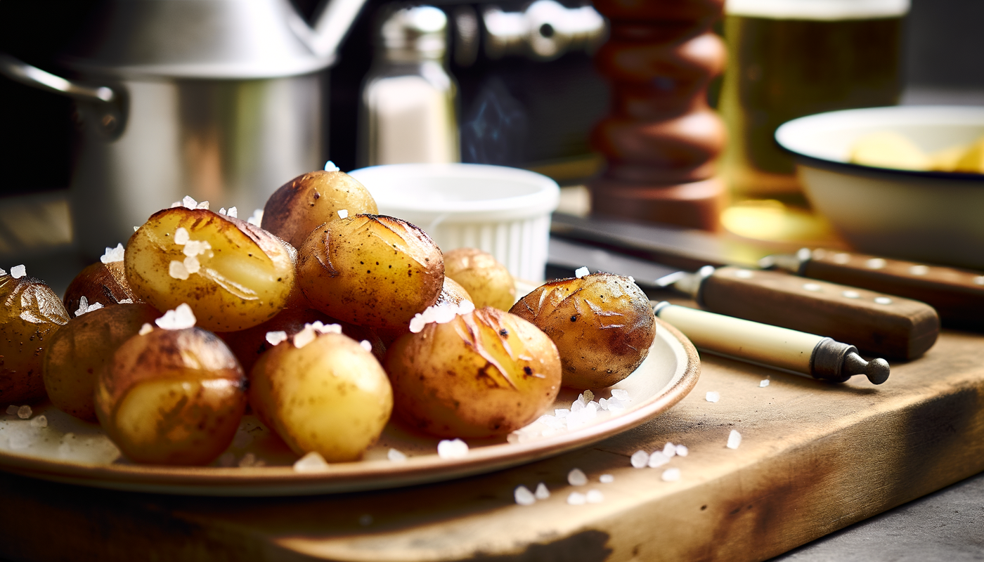 Fire-Grilled Welsh Pembrokeshire Potatoes