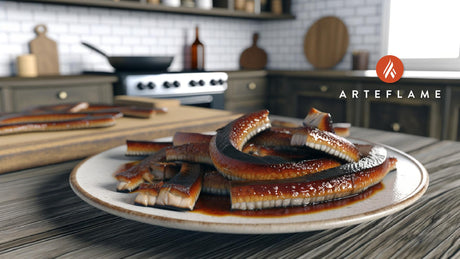 Grilled Connecticut River Eel with Sweet and Savory Glaze