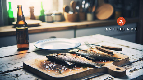 Authentic Finnish Stone-Grilled Trout on Arteflame
