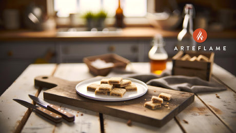 Smoky Salted Caramel Scottish Shortbread on the Grill