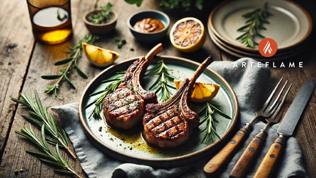 Easy Grilled Lamb Chops on the Arteflame Grill