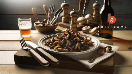 Danish Winter Mushroom Mix on the Grill