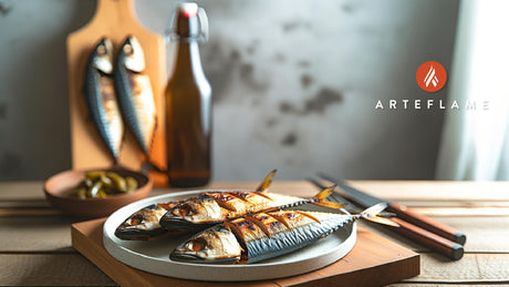 Korean Grilled Mackerel (Godeungeo Gui) on Arteflame