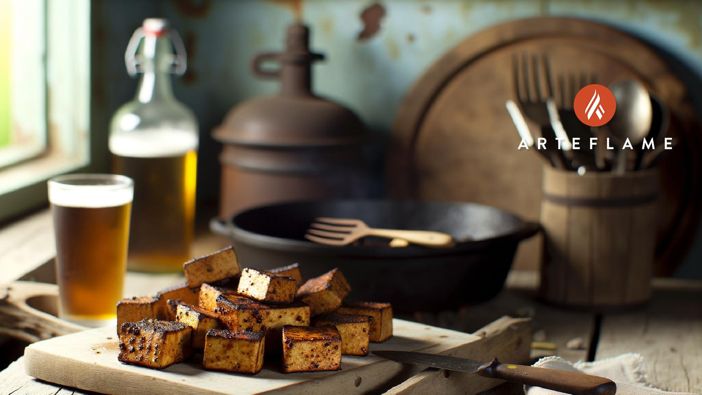 Swedish Fire-Grilled Tofu with Nordic Spice Blend