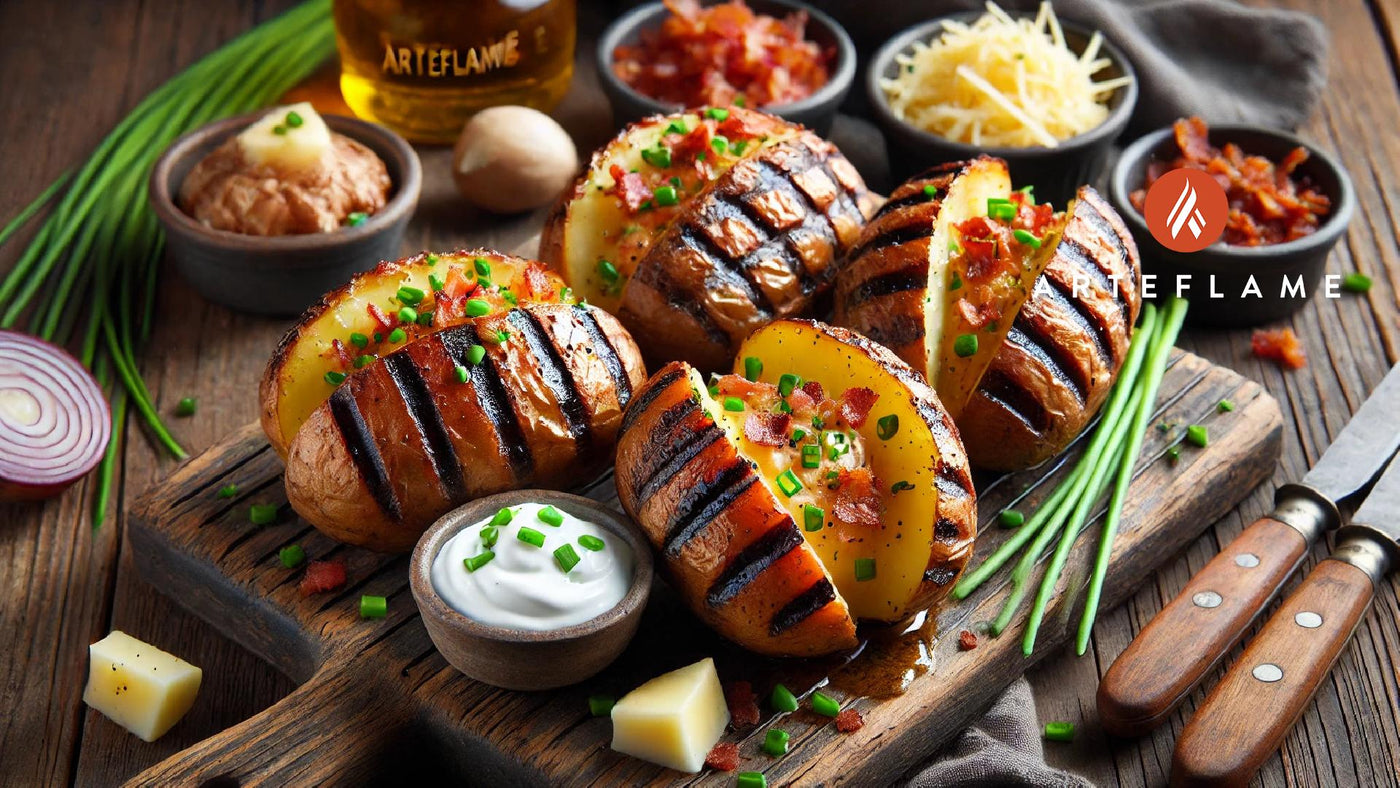 Ultimate Grilled Baked Potato Recipe on the Arteflame Grill: Smoky Perfection