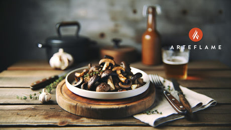 Smoky Grilled Finnish Wild Mushrooms