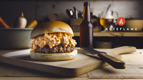 Arkansas Burger with Pimento Cheese - Juicy & Flavorful
