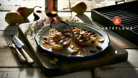 Austrian Grilled Elderflower Pears