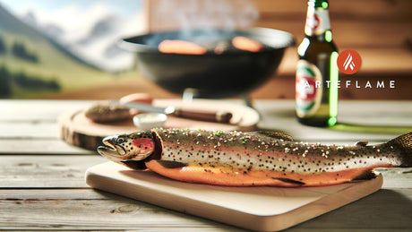 Smoked Swiss Alpine Trout on the Arteflame Grill