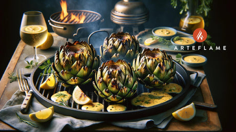 Ultimate Grilled Artichokes with Lemon Vinaigrette Recipe | Arteflame Grill