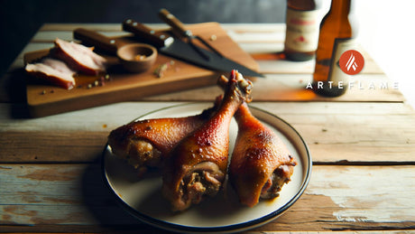 Indiana-Style Smoked Turkey Legs on the Arteflame Grill
