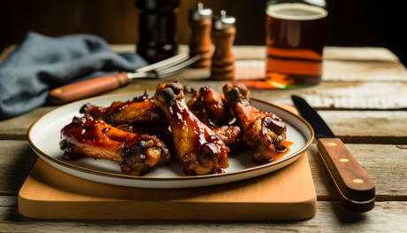 Swedish BBQ Chicken Wings on the Arteflame Grill