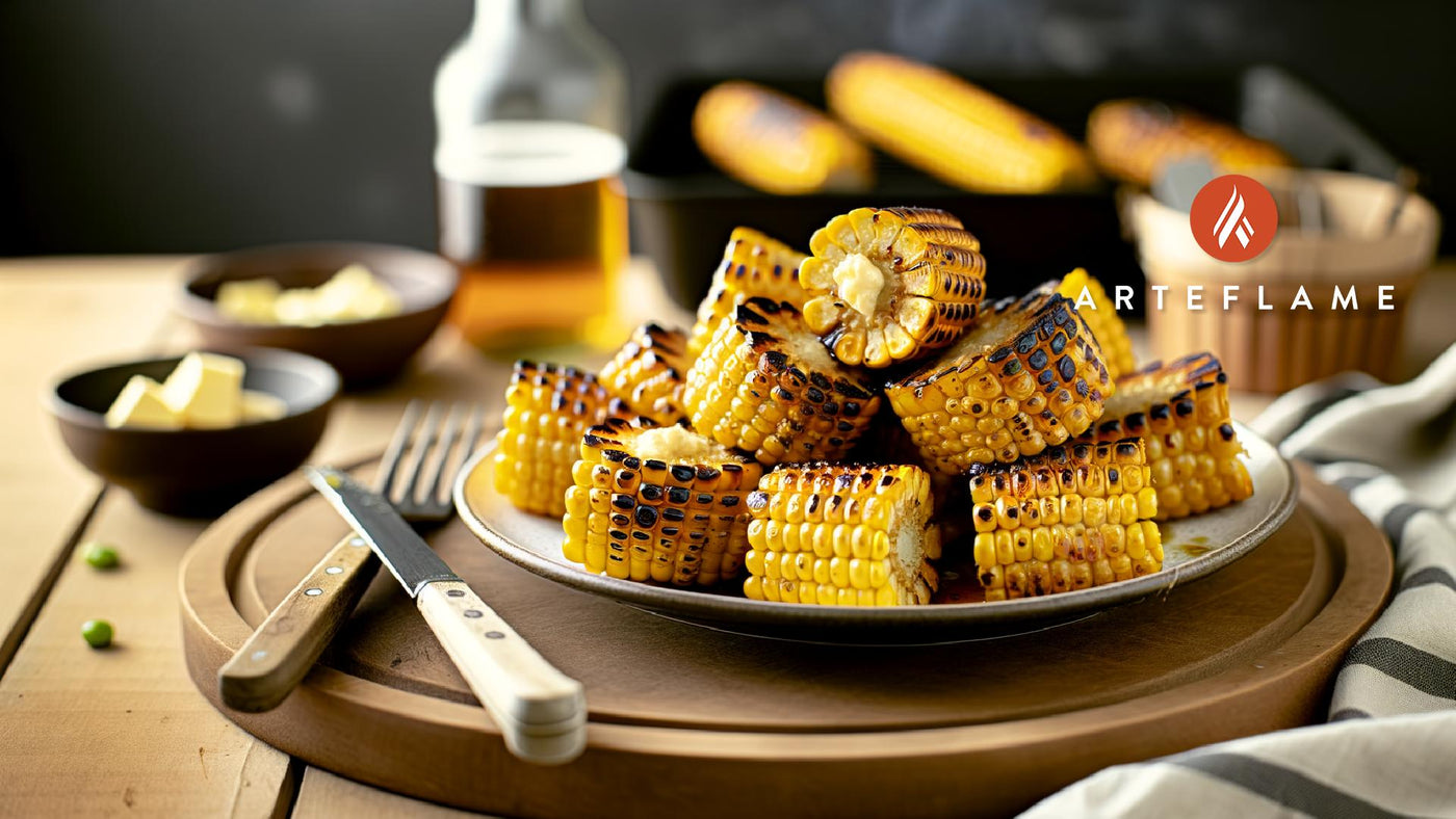 Kentucky Bourbon Butter Grilled Corn