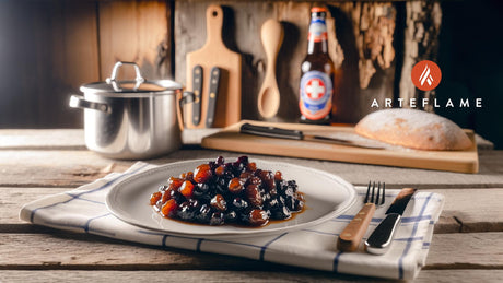 Swiss Alpine Berry Compote Grilled to Perfection