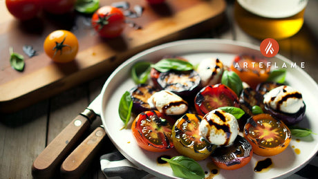 Grilled California Heirloom Tomato Salad
