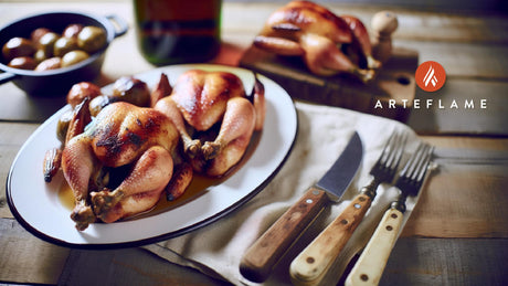 Delaware Smoked Cornish Game Hens on Arteflame