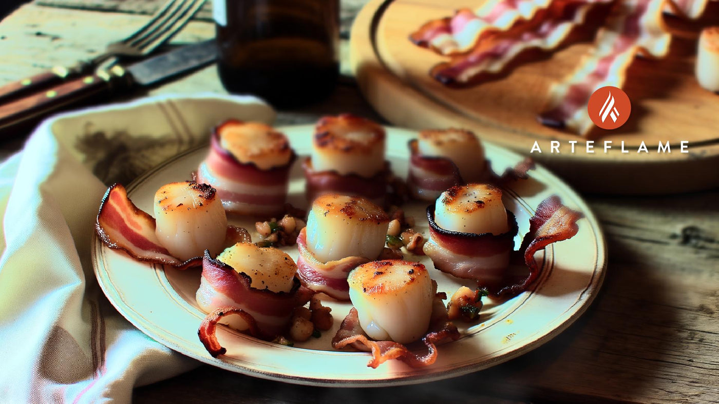 Rhode Island Grilled Bacon-Wrapped Scallops