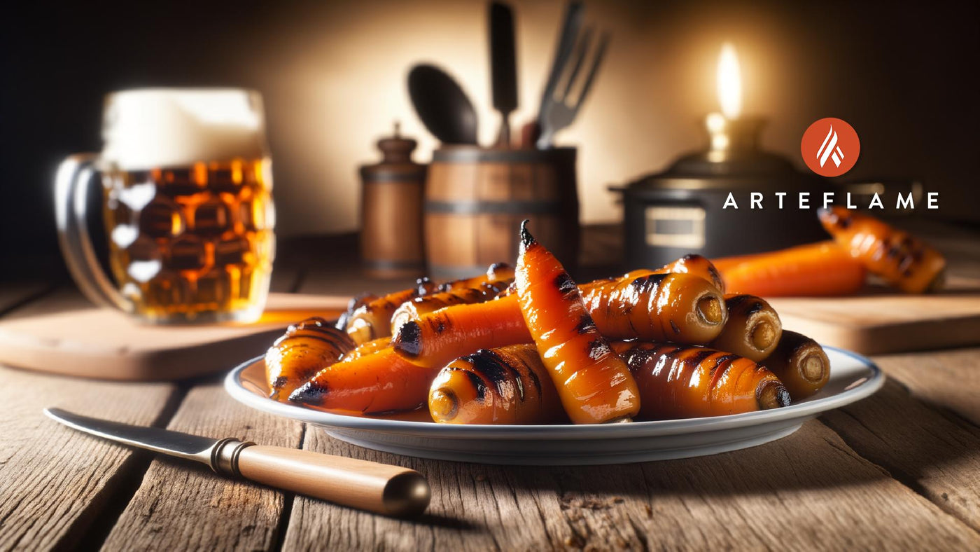 German Glazed Grilled Carrots