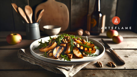 Swedish Grilled Parsnip and Apple Salad
