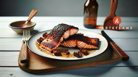 Alaska Blackened Salmon on Arteflame Grill