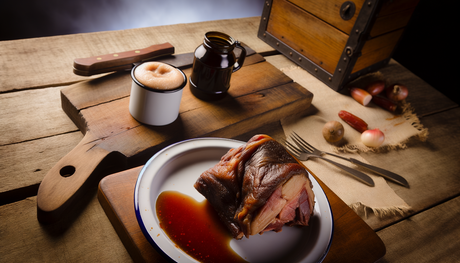 Smoked Mutton with Vinegar Sauce - A Kentucky BBQ Tradition