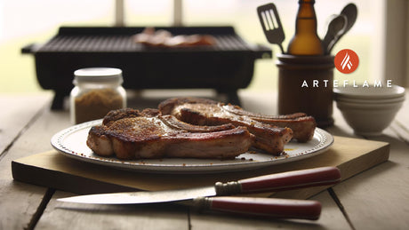 Kona Coffee Rubbed Pork Chops - Hawaiian Grilled Flavor