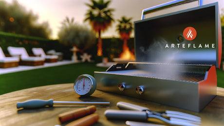 How do I know if my grill is hot enough?