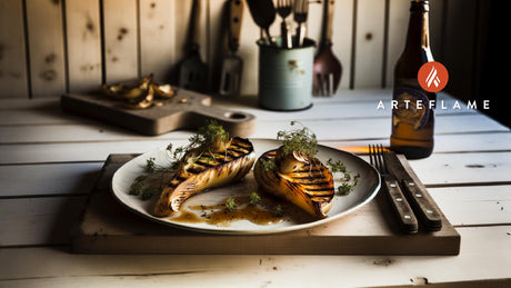 Norwegian Flame-Touched Celeriac Steaks