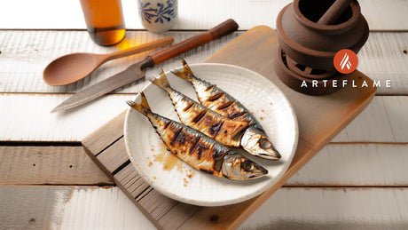 Japanese Soy-Glazed Grilled Sardines