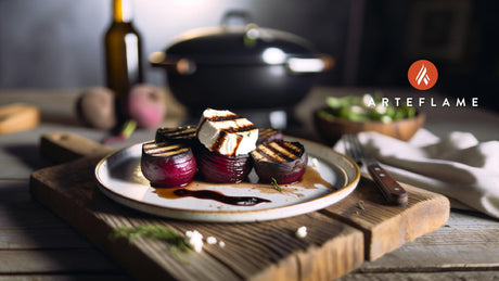 Italian Grilled Beetroot with Goat Cheese